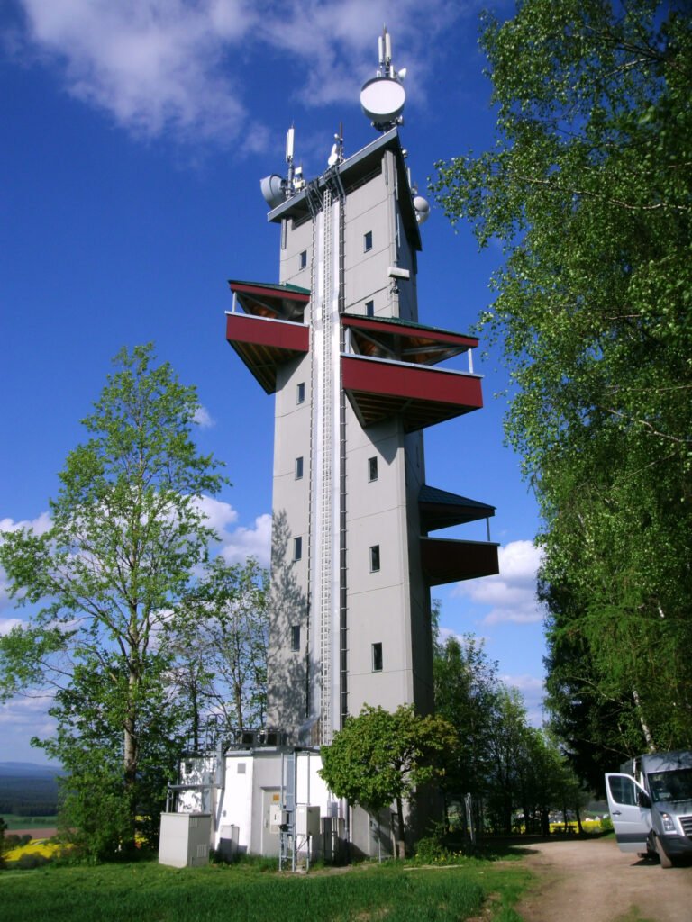Blechdach Turm